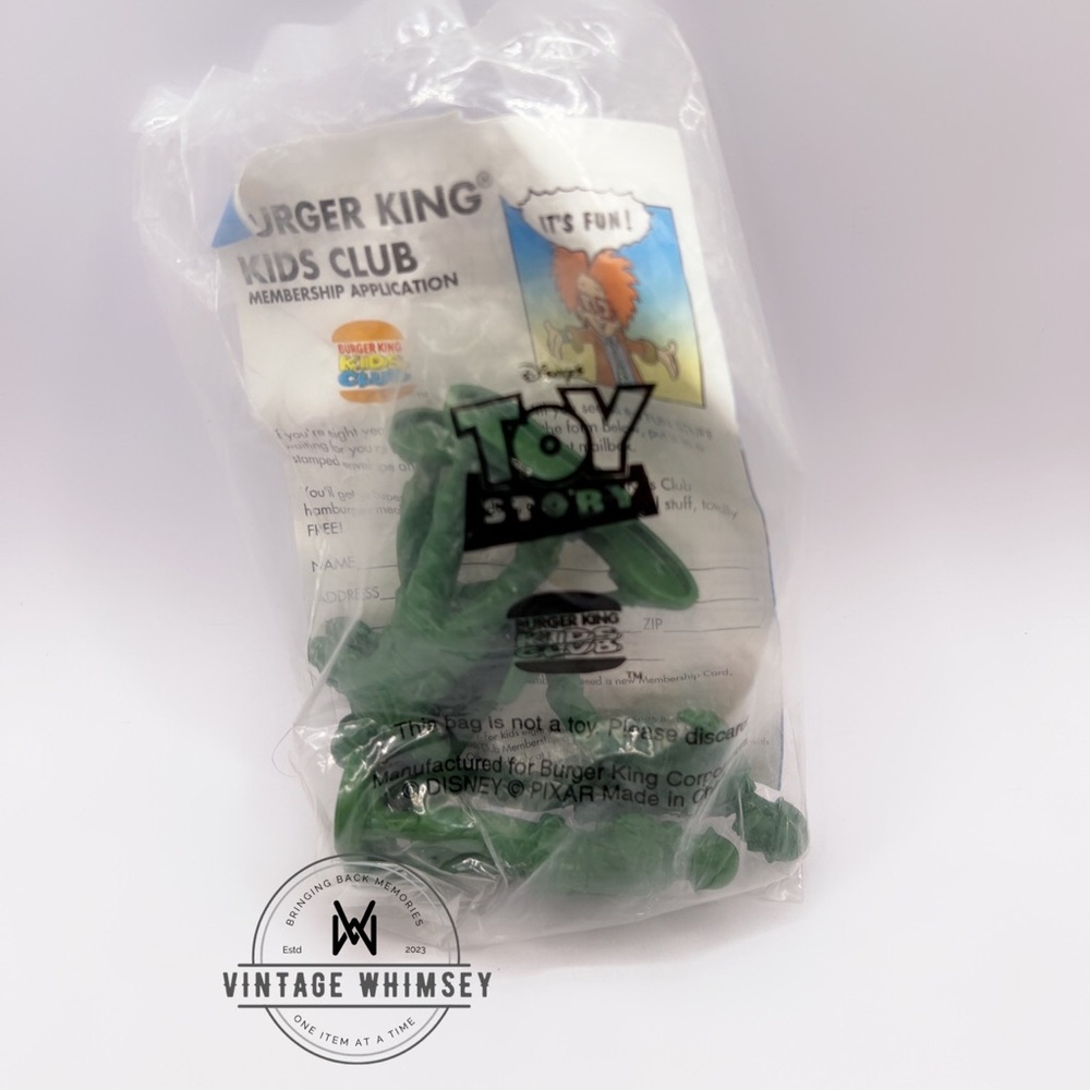 Vintage Burger King Disney Toy Story Soldiers - 1995
